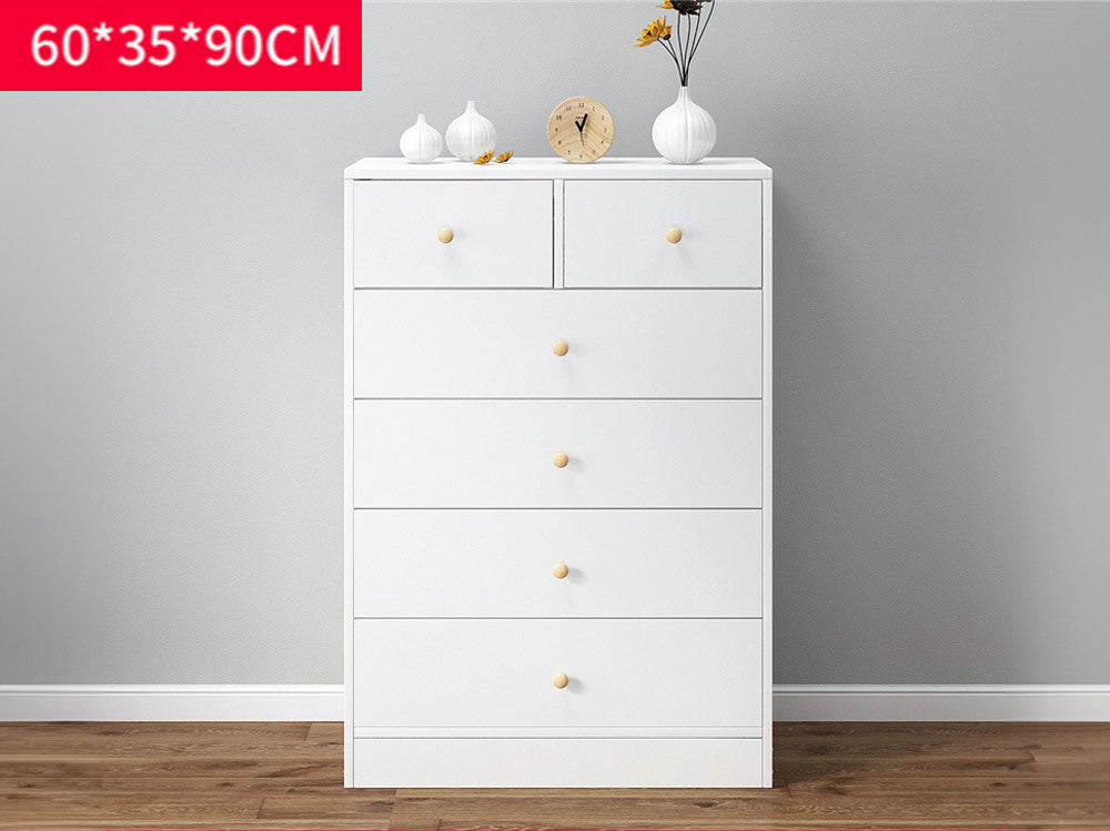 Tallboy Modern White Tall boy Chest of Drawers Dresser