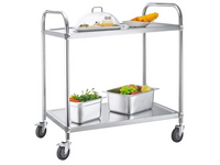 Thumbnail for Stainless Steel Trolley Kitchen Storage Trolley