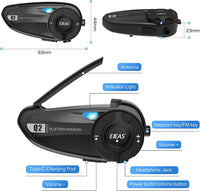 Thumbnail for Motorcycle Helmet Intercom Headset