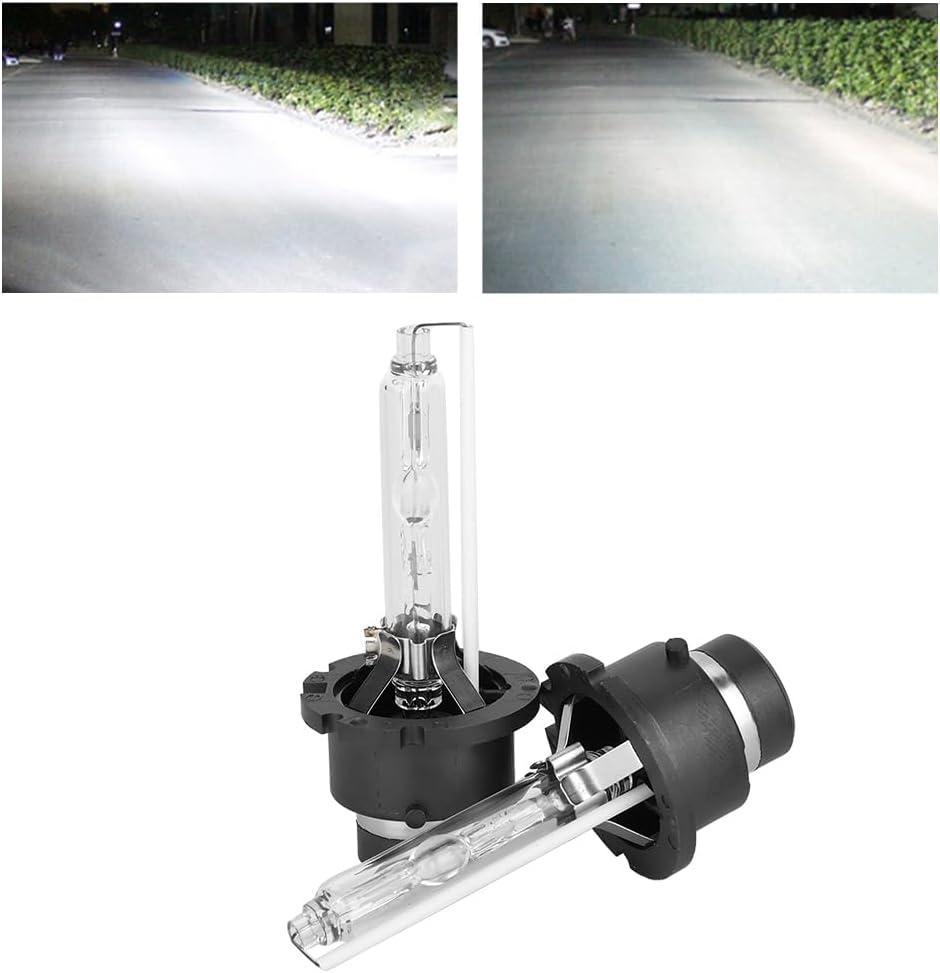 D2S Xenon HID Headlight Bulbs 6000k Pair D2R D2C