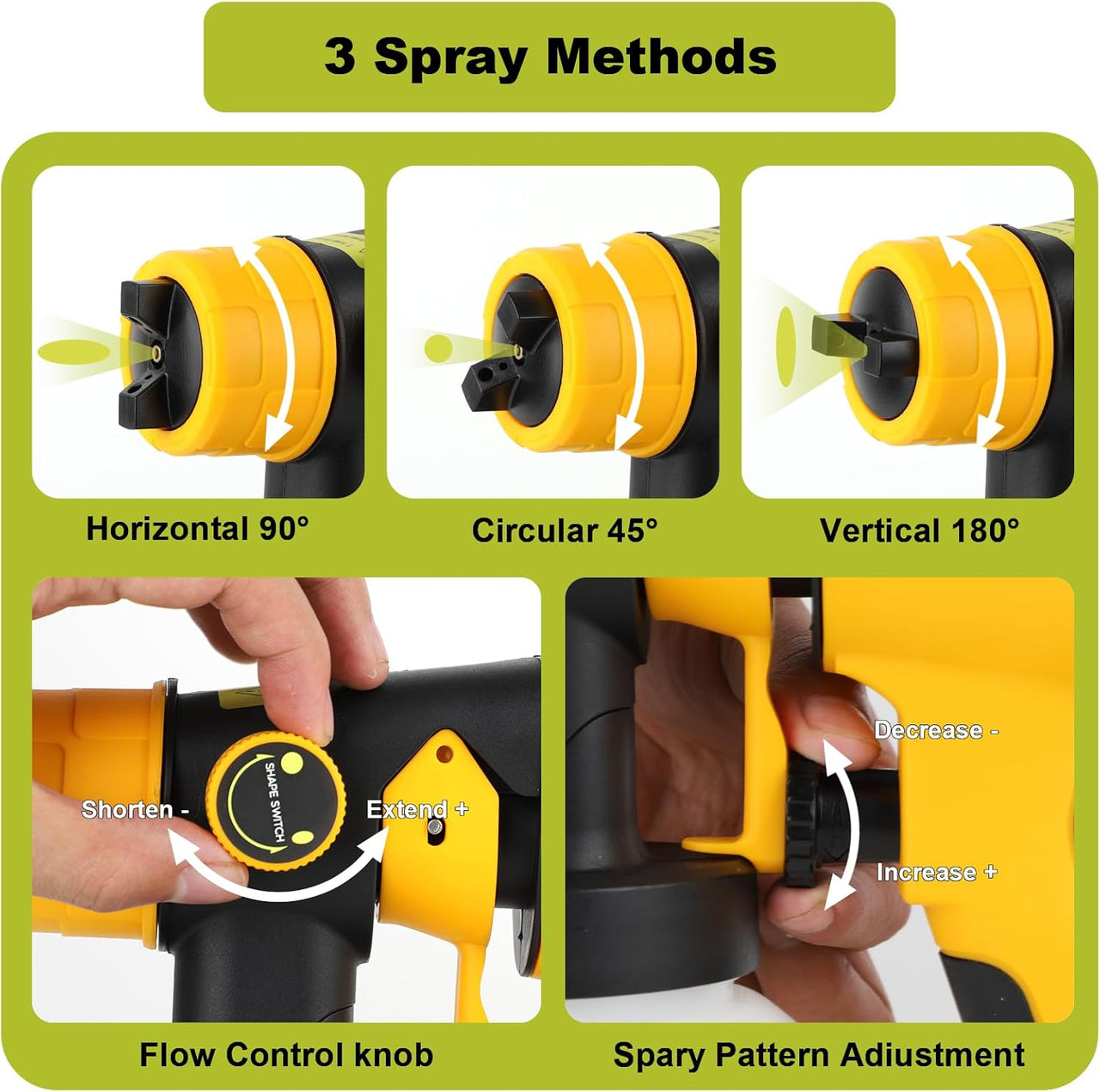 Cordless High Pressure Spray Gun Paint Sprayer