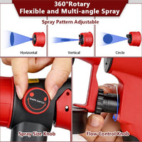 Thumbnail for Cordless High Pressure Spray Gun Paint Sprayer