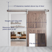 Thumbnail for Barn door Hardware 2.5M Single Door
