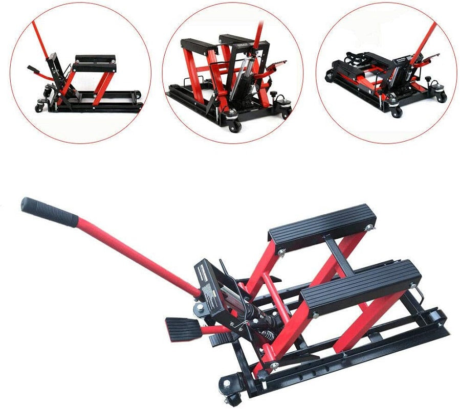 Motorcycle & ATV Quad Bike Lifter Jack