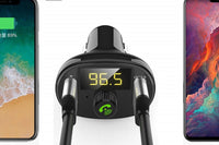 Thumbnail for Car Bluetooth Receiver Wireless Radio Adapter Hands-Free Car Kit