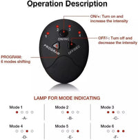 Thumbnail for Abdominal Machine Electric Muscle Stimulator ABS Ems Trainer Fitness Weight