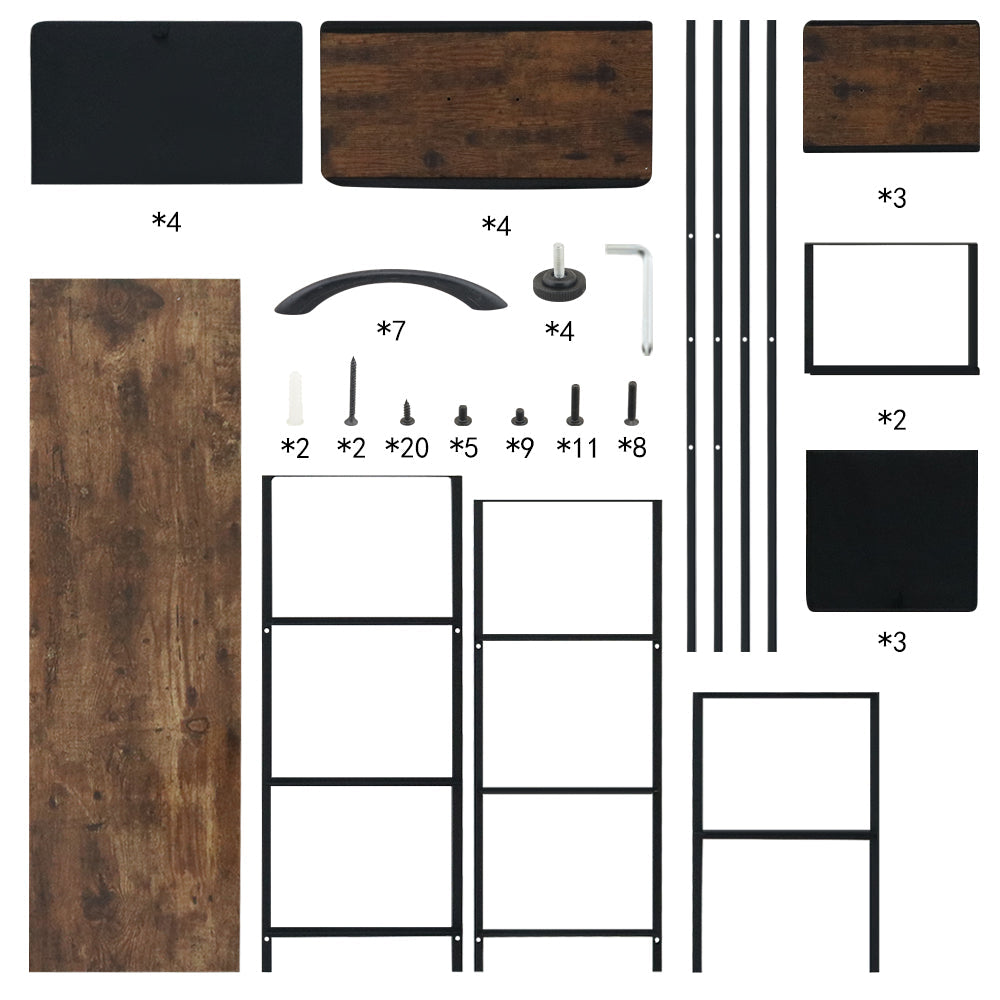 Chest of Drawers - 7 Fabric Drawers