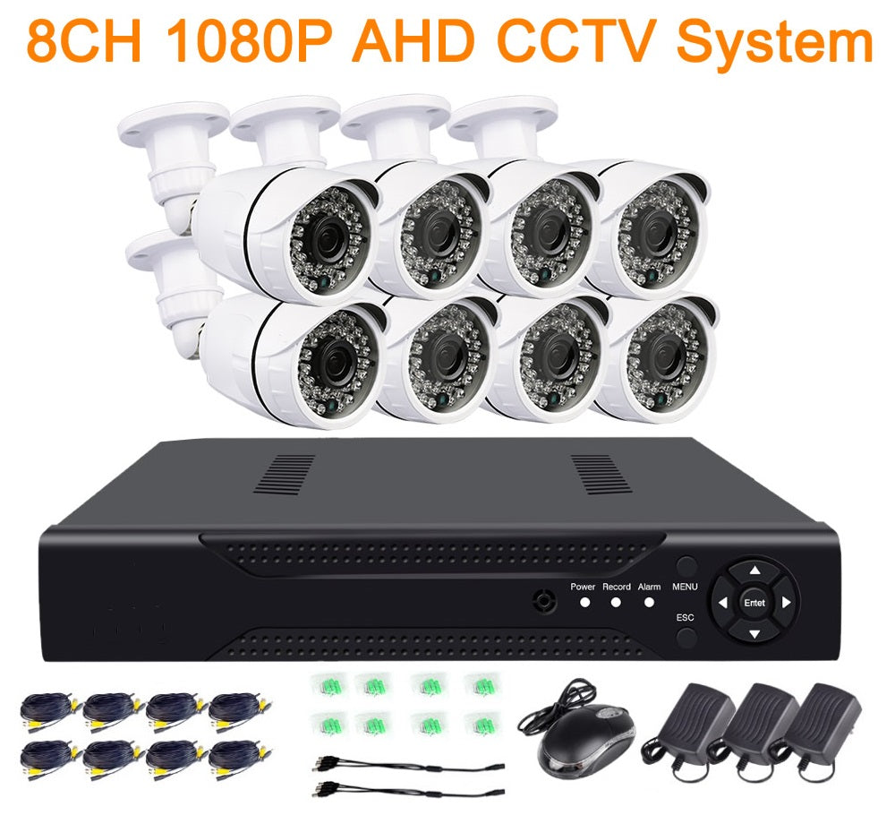Security Camera System 8 Camera