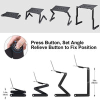 Thumbnail for Adjustable Laptop Stand with Mouse Pad