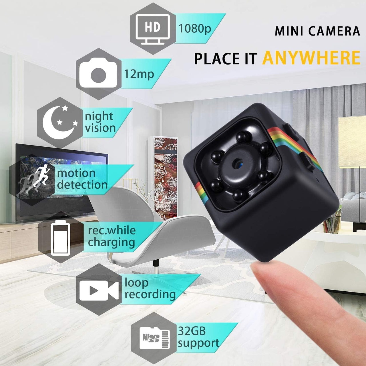 Spy camera SQ11 Mini Camera