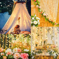 Thumbnail for Curtain Lights Warm White 6X3M
