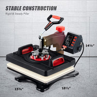 Thumbnail for Heat Press Machine Transfer T-Shirt Printer 12