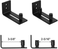 Thumbnail for Barn Door Hardware Bottom Adjustable Roller - The Shopsite