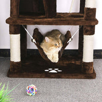 Thumbnail for Cat Tree House Scratching Post Tree Play House