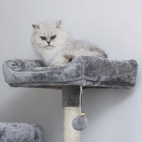 Thumbnail for Cat Tree House with Scratching Posts Hammock - The Shopsite