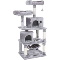 Thumbnail for Cat Tree House with Scratching Posts Hammock - The Shopsite