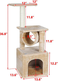 Thumbnail for Cat Tree House 93cm