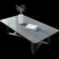 Thumbnail for Coffee Table Marble Texture Modern Stone