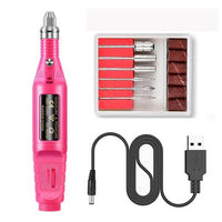 Thumbnail for Electric Nail Drill Kit Manicure Pedicure Grinding Burnishing Machine
