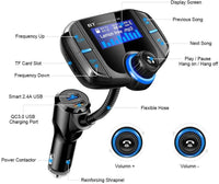 Thumbnail for Bluetooth Fm Transmitter Car Kit Bt70 Car Charger