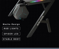 Thumbnail for Gaming Desk Office Desk Table 120CM RGB
