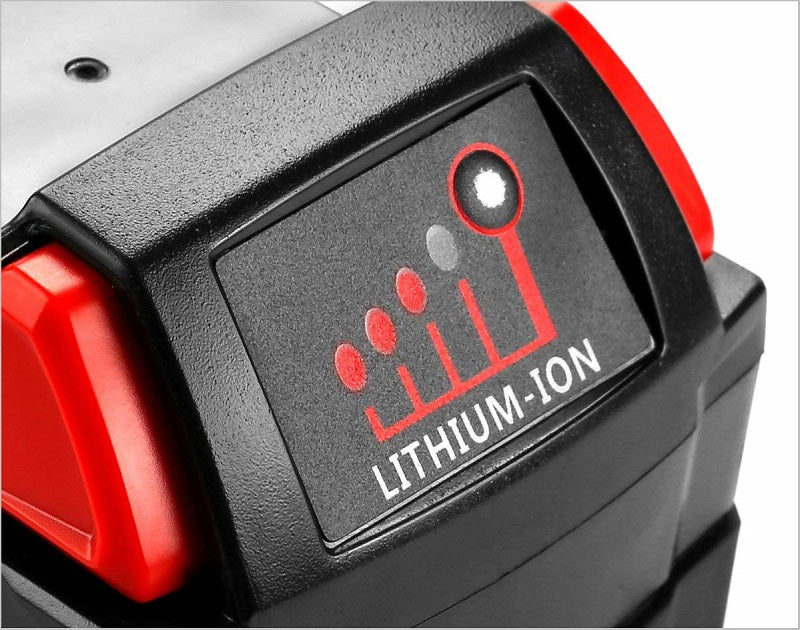 Compatible Replacement Milwaukee 18V 4AH Battery with Milwaukee Battery Charger