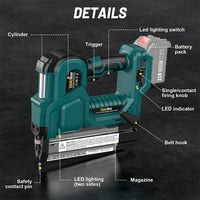 Thumbnail for Cordless Nail Gun 18v