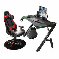 Thumbnail for Gaming Desk Office Desk Table 120CM RGB