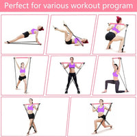 Thumbnail for Pilates Stick Bar with Resistance Bands