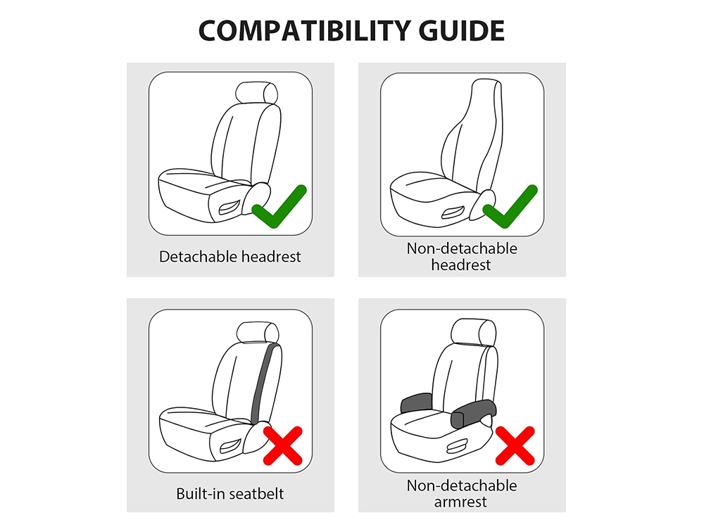 Car Seat Covers Set Universal