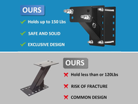 Thumbnail for Trailer Wheel Bracket Spare Tire Carrier