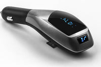 Thumbnail for New X5 Bluetooth Wireless LCD MP3 Player Car Kit SD MMC USB FM Transmitter Modulator