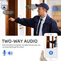 Thumbnail for 1080P PTZ WiFi Security Camera Includes 32GB Micro SD Card