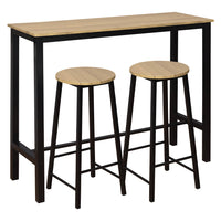 Thumbnail for Bar Table Set with Bar Stools Chairs
