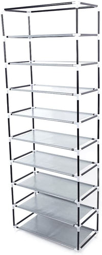 Thumbnail for Shoe Rack Woven Fabric Shoe Rack With Dustproof Cover - The Shopsite