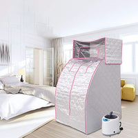 Thumbnail for Portable SPA Room Therapeutic Personal Sauna Steam Room