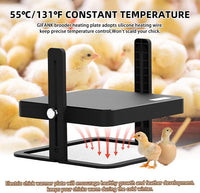 Thumbnail for Chick Brooder Heating Plate Warmer,Chicken Coop Heater