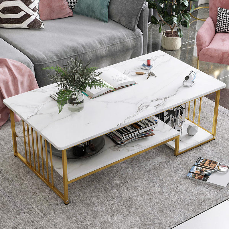 Coffee Table - Marbel Texture 100cm
