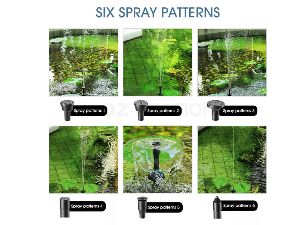Solar Fountain Water Pump