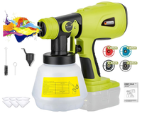Thumbnail for Cordless Spray Gun Paint Sprayer For Ryobi Battery