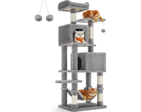 Thumbnail for Cat Tree House with Scratching Posts