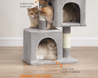 Thumbnail for Cat Tree House with Scratching Posts