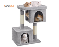 Thumbnail for Cat Tree House with Scratching Posts