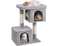 Thumbnail for Cat Tree House with Scratching Posts