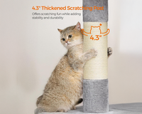 Thumbnail for Cat Tree House with Scratching Posts