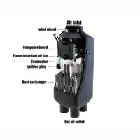 Thumbnail for 12V 2KW Diesel Air Heater
