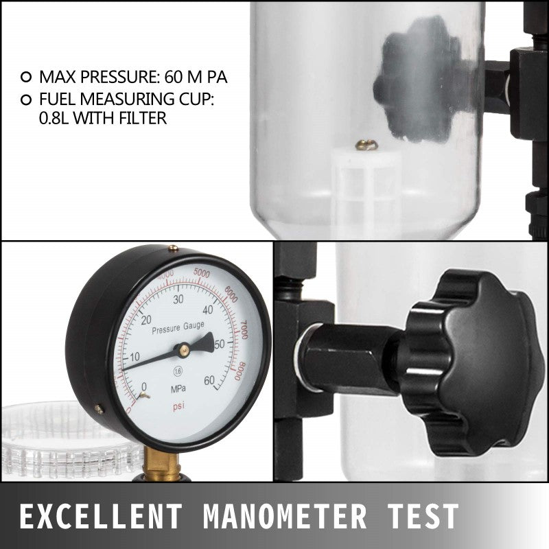 Diesel Injector Nozzle Tester Pop Pressure