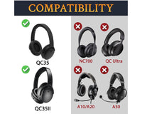 Thumbnail for Cushion Kit for Bose Headphones Quiet Comfort 35