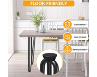 Thumbnail for 12-Inch Hairpin Furniture Legs