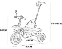 Thumbnail for Tricycle Kids Trike Kids Bike Kids Blue